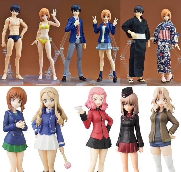 巡回 figma body新作「水着 Type2」「ブレザー」「浴衣」公開 / UDF