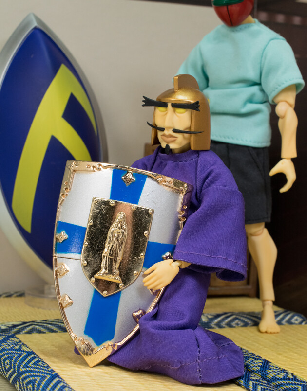 レビュー トイズスピリッツ 「超BIG ダイキャスト製 伝説の盾