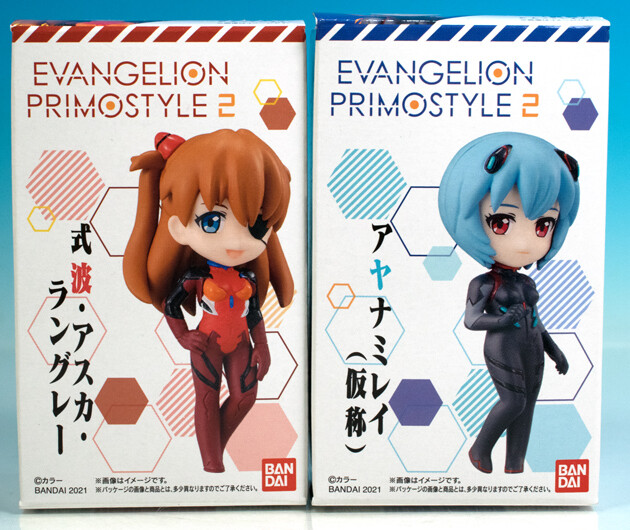 レビュー バンダイ食玩 エヴァンゲリオン プリモスタイル2「アスカ