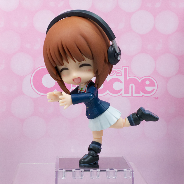 レビュー コトブキヤ キューポッシュ ガールズ＆パンツァー 西住