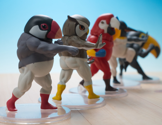 レビュー メディコム・トイ カプセルフィギュア ガチムチ鳥4 レビュー メディコム・トイ カプセルフィギュア ガチムチ鳥4