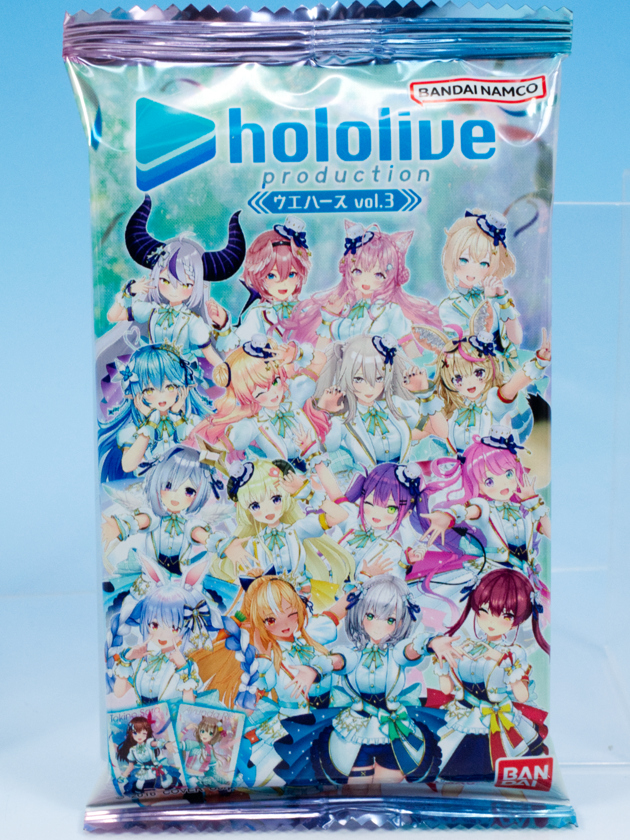 レビュー バンダイ食玩 ホロライブプロダクション ウエハース vol.3