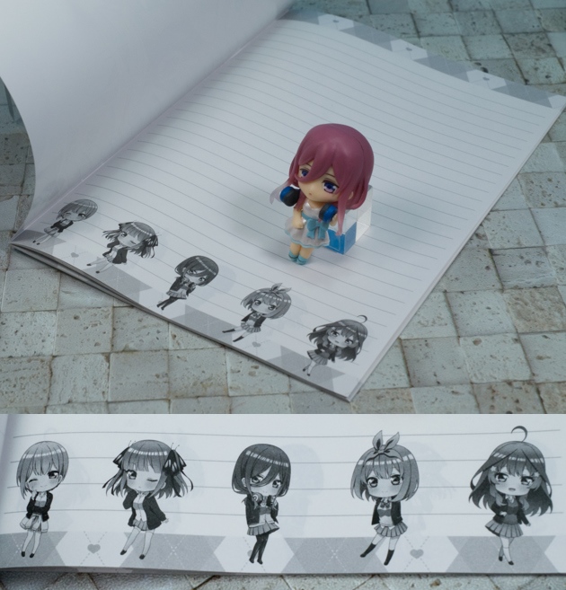 巡回 イオンで五等分の花嫁 のa5ノートを貰ってきました など ふぃぎゅる