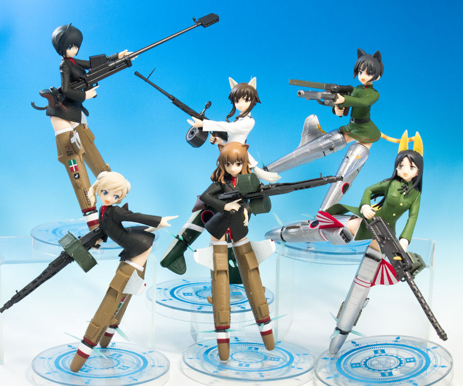 レビュー セガプライズ ストライクウィッチーズ2 HGフィギュア レビュー セガプライズ ストライクウィッチーズ2 HGフィギュア