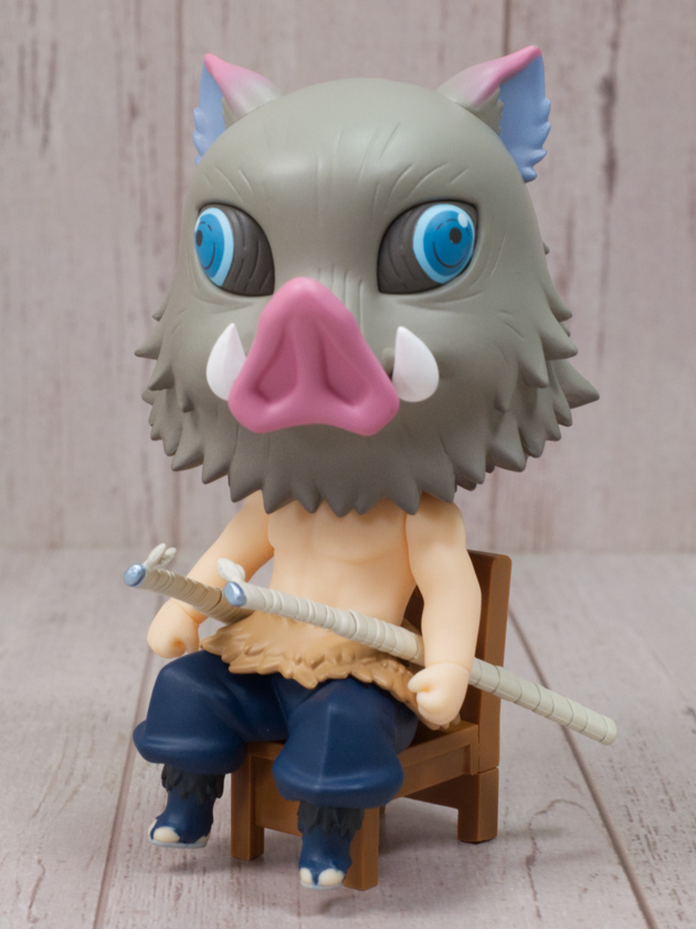 レビュー ねんどろいど Swacchao！ 鬼滅の刃 嘴平伊之助 : ふぃぎゅる！