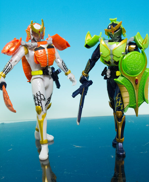 レビュー 仮面ライダー鎧武 アームズチェンジAC05 仮面ライダー斬月