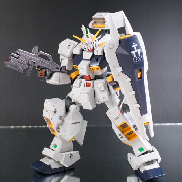 レビュー Hguc ガンダム Tr 1 ヘイズル改 A O Z ふぃぎゅる