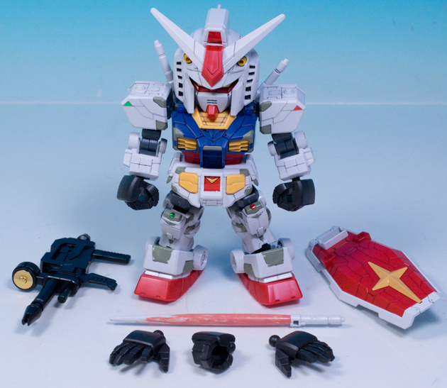 レビュー SDガンダム クロスシルエット RX-78F00 ガンダム