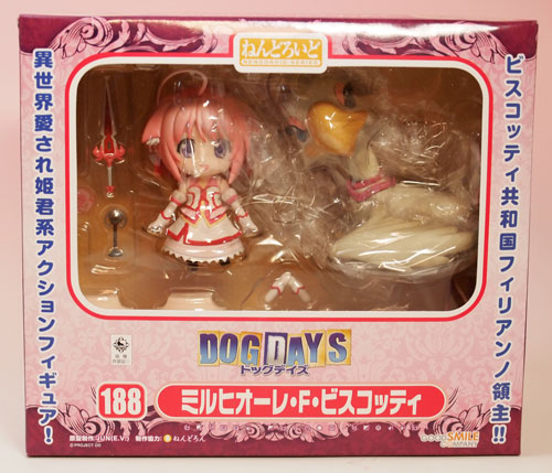 レビュー ねんどろいど ミルヒオーレ・F・ ビスコッティ（DOG