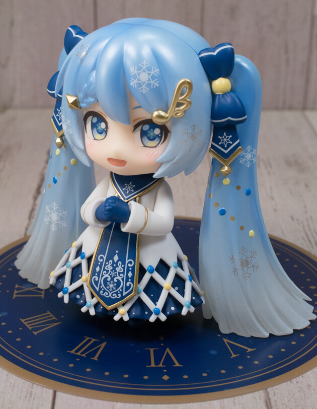 レビュー ねんどろいど 雪ミク Glowing Snow Ver.（2021）本体編