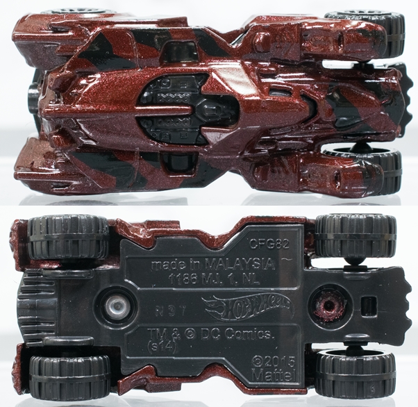 Hot Wheels バットモービル (アーカムナイト) ホットウィール レビュー ホットウィール「バットマン アーカム・ナイト バット