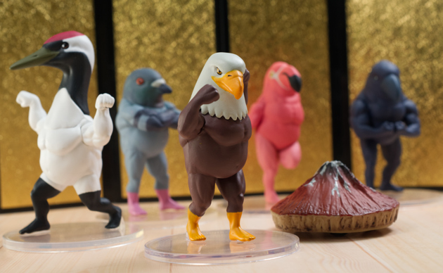 レビュー メディコム・トイ カプセルフィギュア ガチムチ鳥3