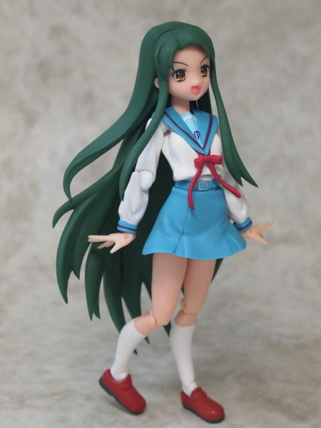 Figma 涼宮ハルヒの憂鬱 鶴屋さん 制服Ver. 全高:約150mm 可動フィギュア Amazon.co.jp: figma 涼宮ハルヒの憂鬱 鶴屋さん 文化祭メイド