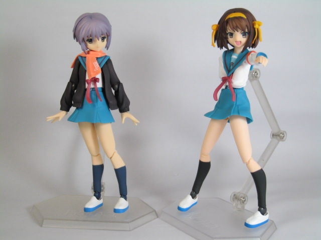 レビュー マックスファクトリー figma 涼宮ハルヒ＆長門有希