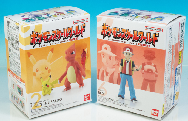 レビュー バンダイ食玩 ポケモンスケールワールド カントー地方