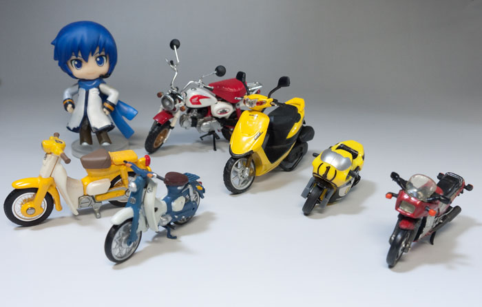 1/12 ex:ride 自転車 バイク パンダ フィギュア小物 美少女プラモ ...