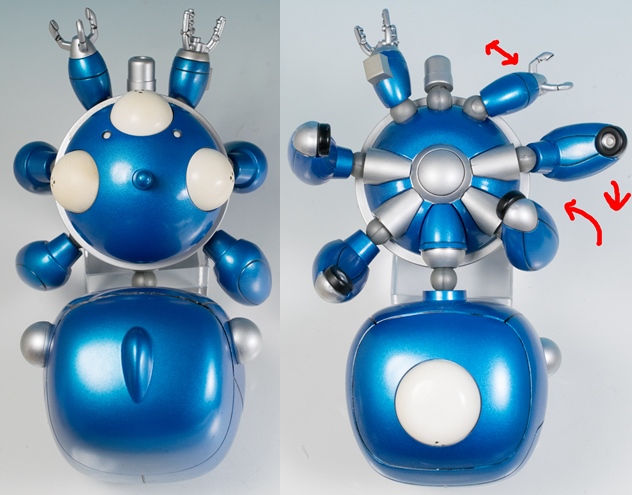 レビュー ねんどろいど 攻殻機動隊S.A.C. タチコマ(ブルー