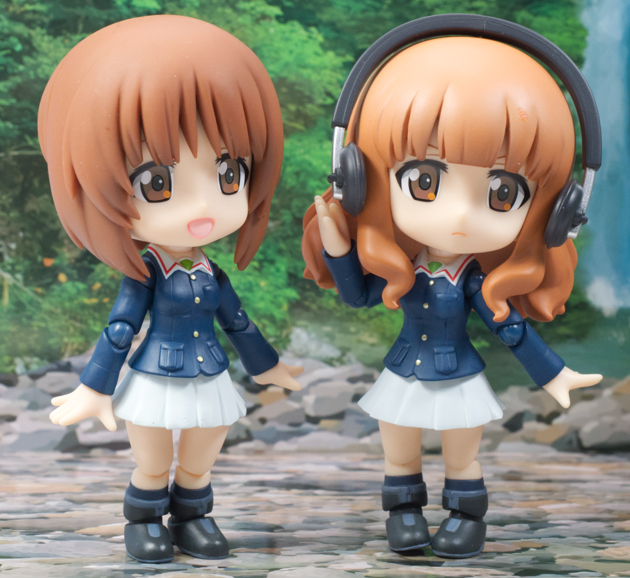 レビュー コトブキヤ キューポッシュ ガールズ＆パンツァー 武部沙織