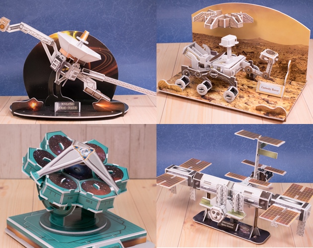 レビュー ダイソー 3dパズル 宇宙シリーズ その2 ふぃぎゅる