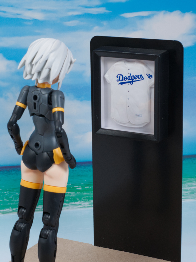 レビュー バンダイガシャポン MLB ユニフォームフレームマグネット