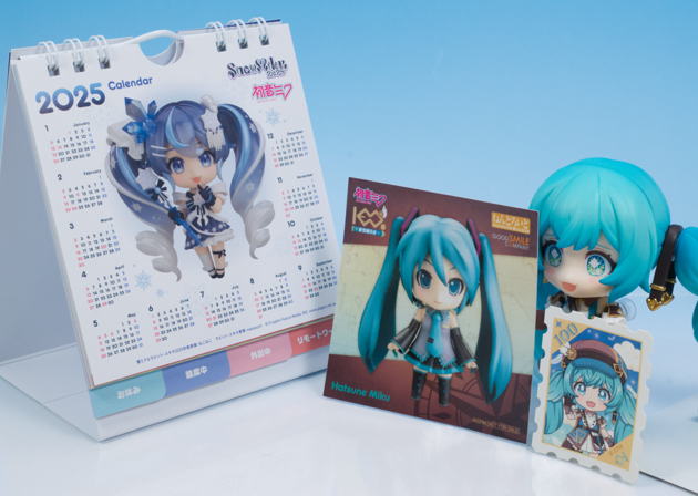 巡回 ねんどろミク100番展ノベルティグッズ