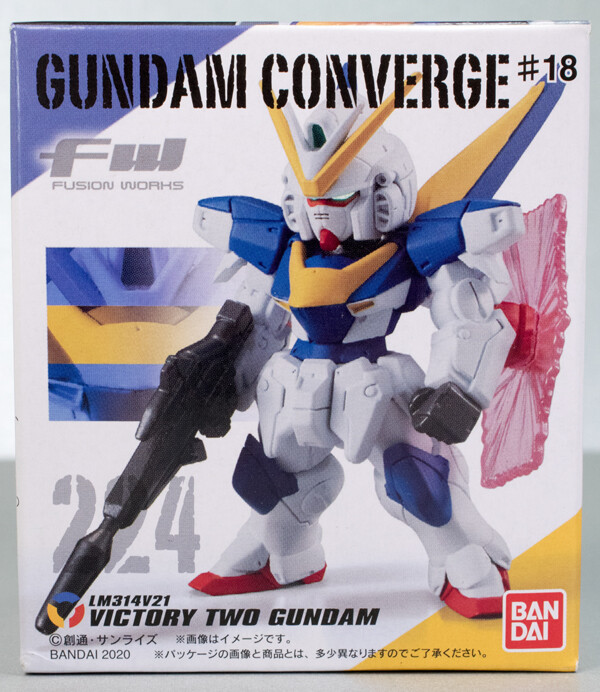GUNDAM CONVERGE #18 ガンダムコンバージ　V2 ガンブラスタ レビュー FW GUNDAM CONVERGE ＃18 V2ガンダム/ガンブラスター
