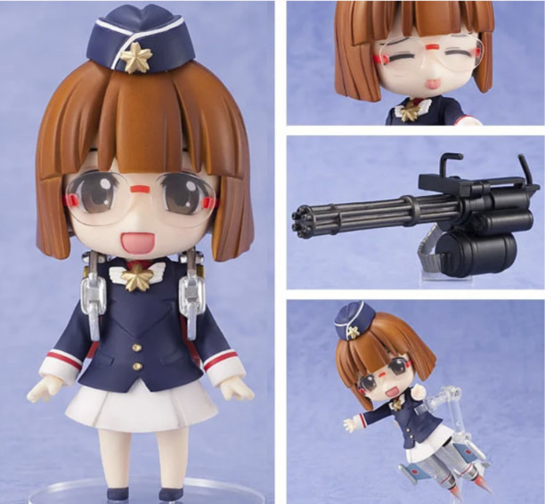 レビュー ねんどろいど 魔法の海兵隊員ぴくせる☆まりたん 砂漠のあー