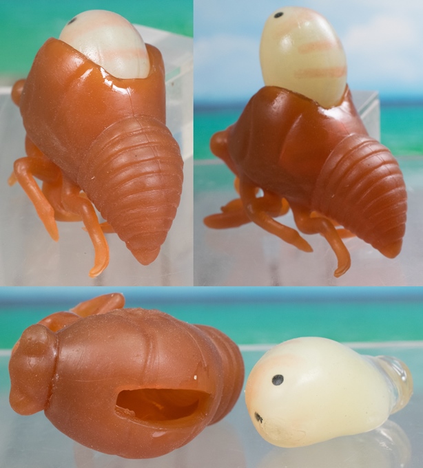 レビュー カプセルトイ「むにむに！メダカボール」「セミの抜け殻