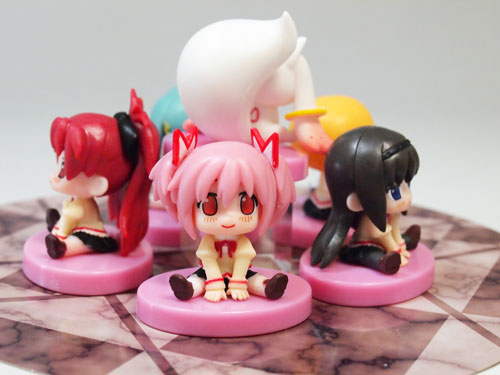 LAWSONまどマギぺたん娘 ミニフィギュア買って来ました(伊藤園の