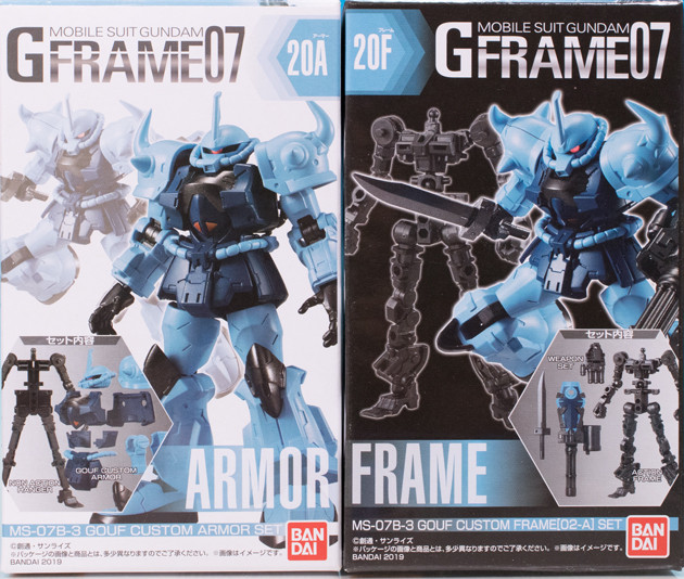 レビュー 機動戦士ガンダム Gフレーム07 FAガンダム / グフ レビュー 機動戦士ガンダム Gフレーム07 FAガンダム / グフ