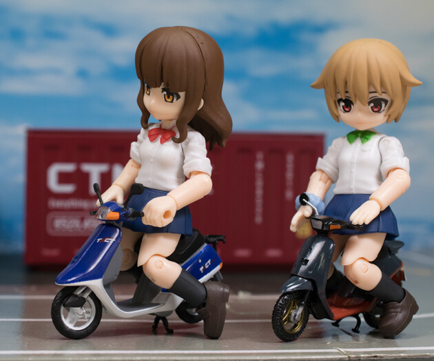 レビュー SO-TA カプセルトイ『原チャリ伝説』1/32 Honda TACT