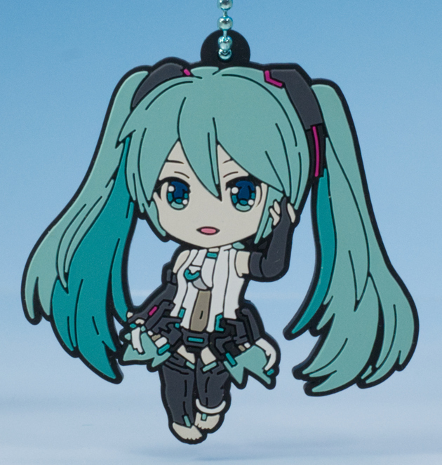 巡回 初音ミク ねんどろいどぷらす ラバーキーチェーン