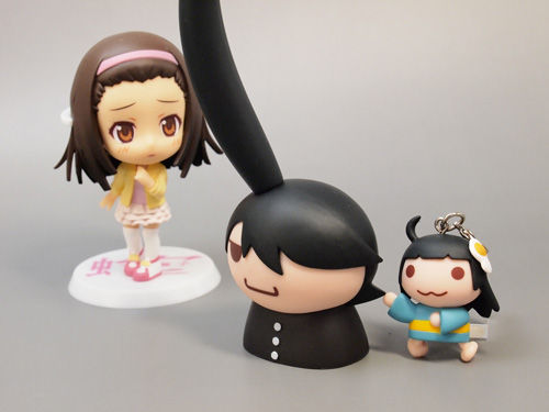 一番くじ化物語☓偽物語 あららぎペン＋月火ストラップ : ふぃぎゅる！