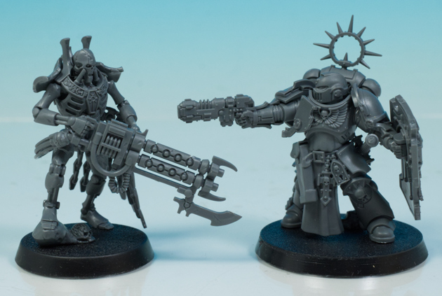 シタデルカラー　アシェットwarhammer40kの付録 WARHAMMER 40kのフィギュア2体が1コイン！hachetteのウォー