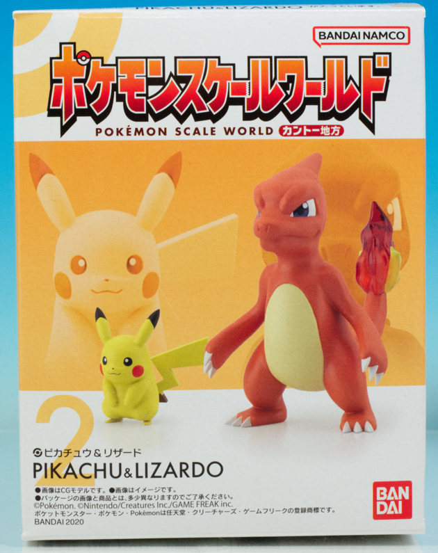レビュー バンダイ食玩 ポケモンスケールワールド カントー地方