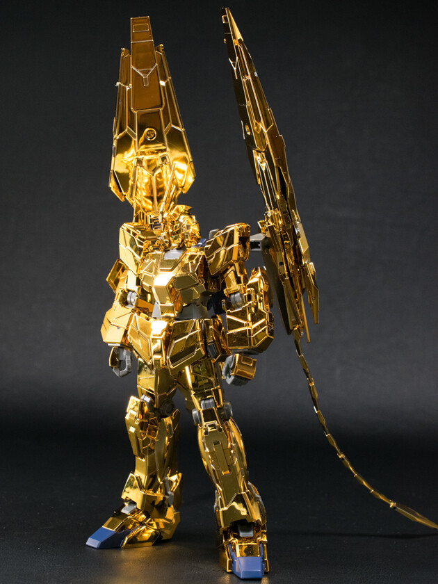 HGUC フェネクス(ナラティブVer.)[ゴールドコーティング] スタンド レビュー HGUC フェネクス (ユニコーンモード) (ナラティブVer