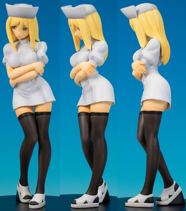 ひぐらしのなく頃に解　フィギュア　鷹野三四　血糊　血飛沫　ナース服　看護婦 OneMall provides Mercari products: ひぐらしのなく頃に解 フィギュア