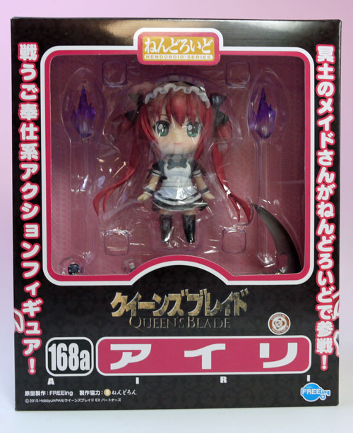 レビュー ねんどろいど アイリ（クイーンズブレイド） : ふぃぎゅる！