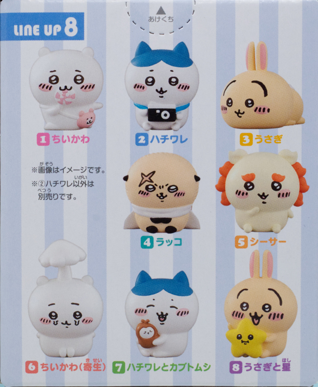 レビュー バンダイ食玩 ちいかわフレンズ2 : ふぃぎゅる！