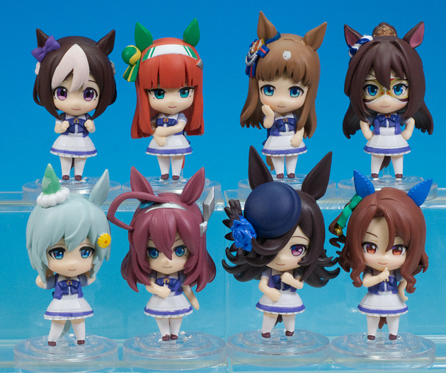 レビュー ウマ娘 プリティーダービー ミニキャラコレクション 01 開封
