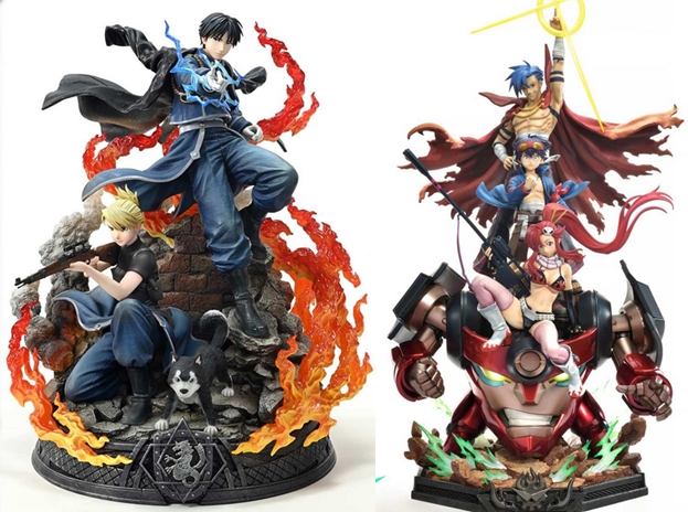 巡回 プライム1スタジオ 鋼の錬金術師 ロイ・マスタング＆リザ・ホークアイ 予約開始