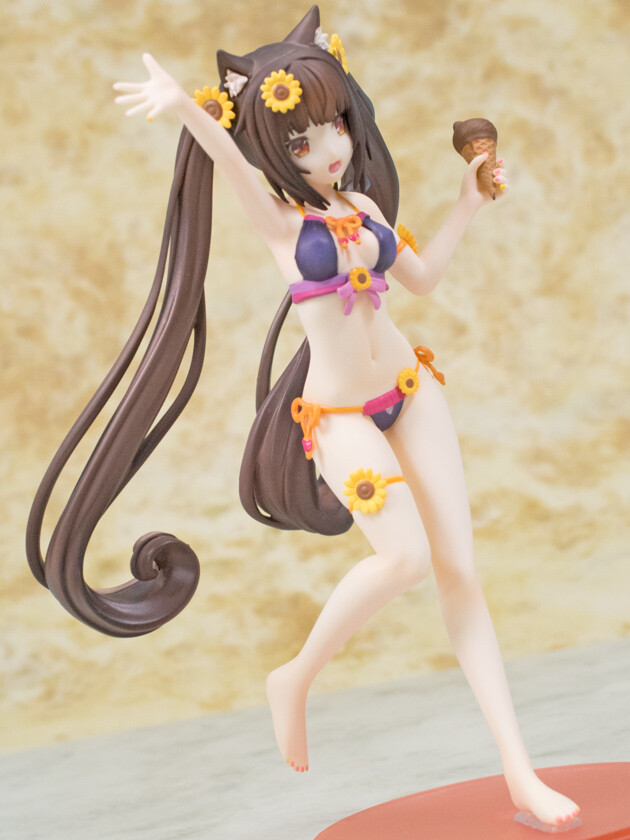 Amazon.co.jp: ネコぱら ショコラ 水着Ver. 1/12スケール PVC製