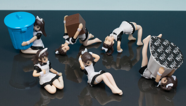 レビュー パンダの穴 カプセルトイ「メイドM」 : ふぃぎゅる！