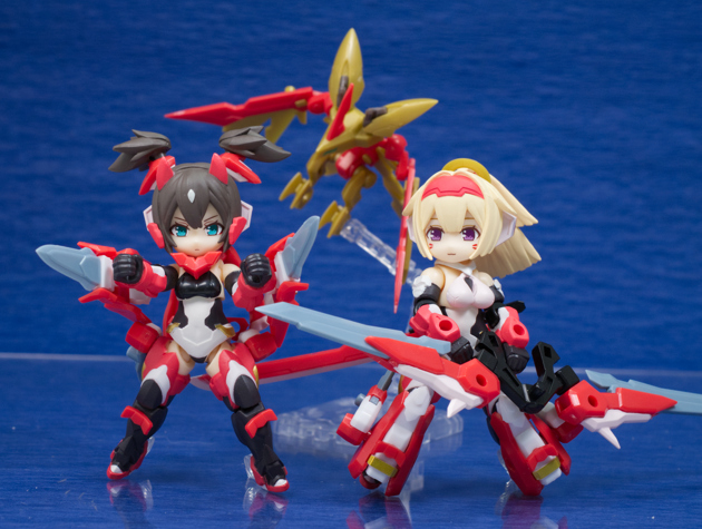 レビュー デスクトップアーミー メガミデバイス 朱羅 忍者＋弓兵