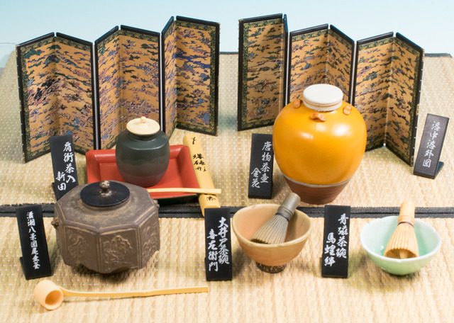 戦国の茶器 茶室ジオラマ② インテリア 侘び寂びの世界 レビュー トイズキャビン カプセルトイ 戦国の茶器 参~侘び寂び
