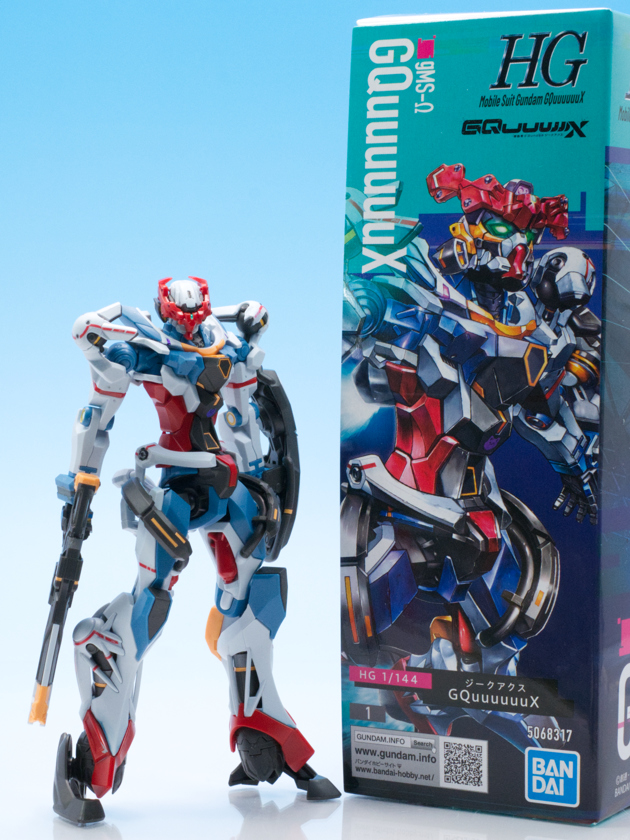 レビュー ガンプラ HG 1/144 GQuuuuuuX(ジークアクス)完成編 レビュー ガンプラ HG 1/144 GQuuuuuuX(ジークアクス)完成編