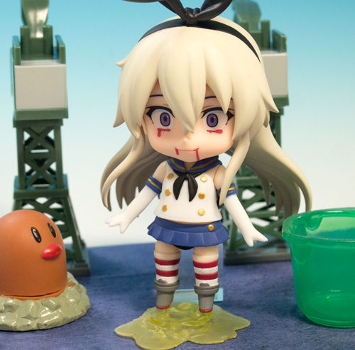 ☆56 艦隊これくしょん フィギュア ねんどろいど 一番くじ 島風 赤城