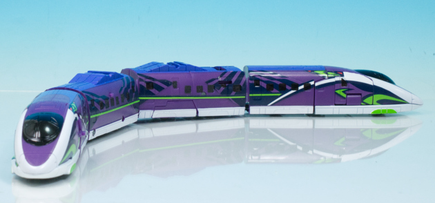 レビュー エフトイズ食玩 チェンジ！シンカリオン 500 TYPE EVA