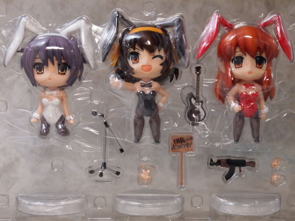 レビュー ねんどろいど 涼宮ハルヒの憂鬱 バニーガールセット