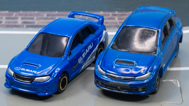 レビュー トミカNo.7 スバル インプレッサ WRX STI 4door グループR4